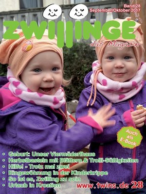 cover image of Zwillinge das Magazin September/Oktober 2017